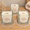 Bougie artisanale parfumée – Vanille